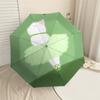 Graceful Cat In Green Tutu: A Magical Umbrella for Outdoor Adventures Auto Opening & Closing, Perfect Travel Accessory or Gift 095