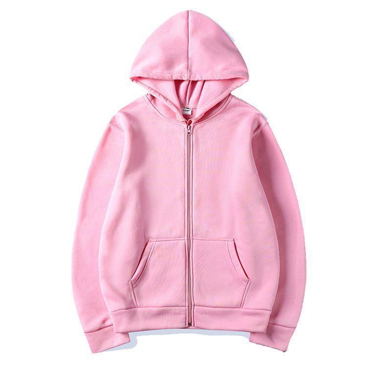 Cardigan à capuche unisexe tendance 2025: Veste de Sport Décontractée à Fermeture Éclair Automne Hiver