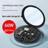 Best-Selling Portable Fast Charge 6-in-1 Data Cable & Adapter Set with Full Functionality - A Perfect Gift Choice