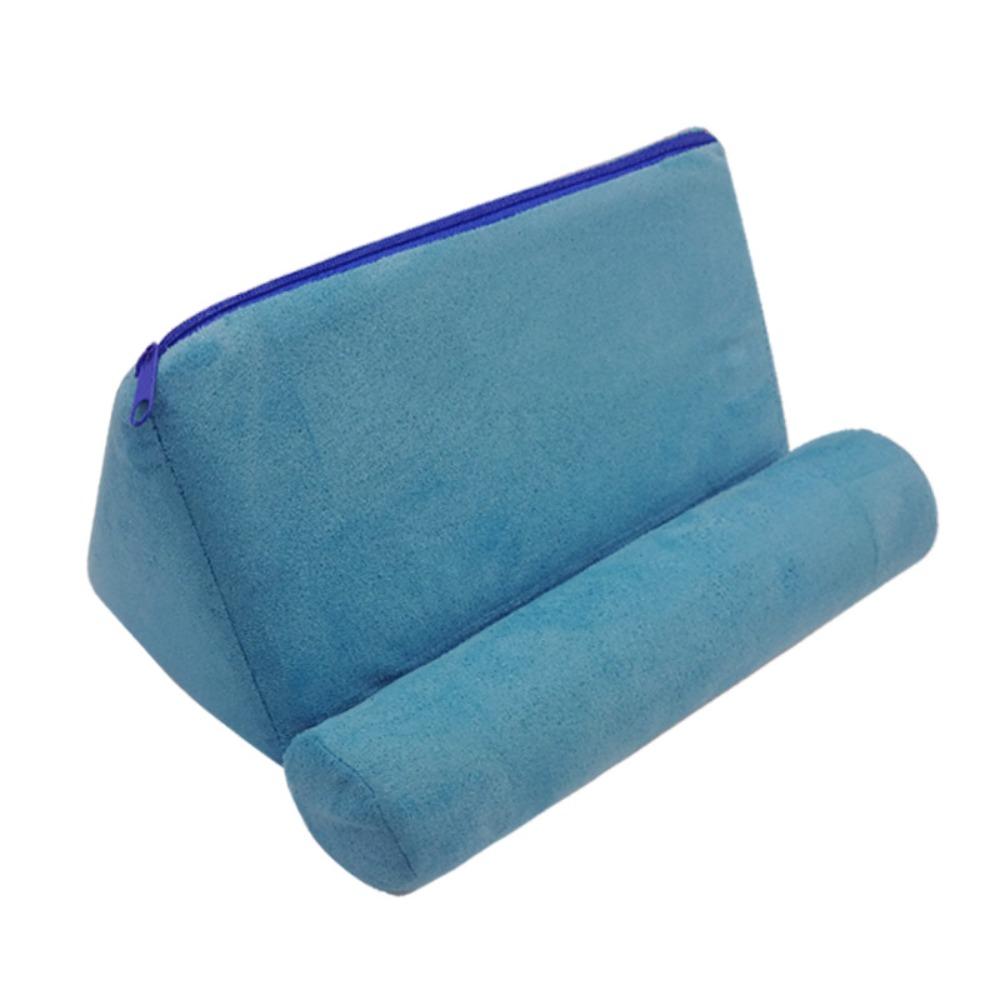 

High Quality Sponge Pillow Stand Tablet Pillow Stand Multi-functional Multi-Angle Tablet Holder Anti-Shake Cushion Stand синий