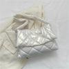 Women Down Cotton Padding Shoulder Bag Winter Messenger Bag Girls Crossbody Bag