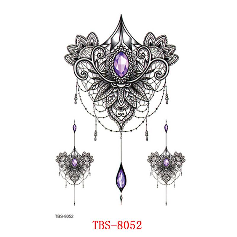 

Водостойкая тату-наклейка, тату-наклейка с тотемным персонажем тату 120*190mm