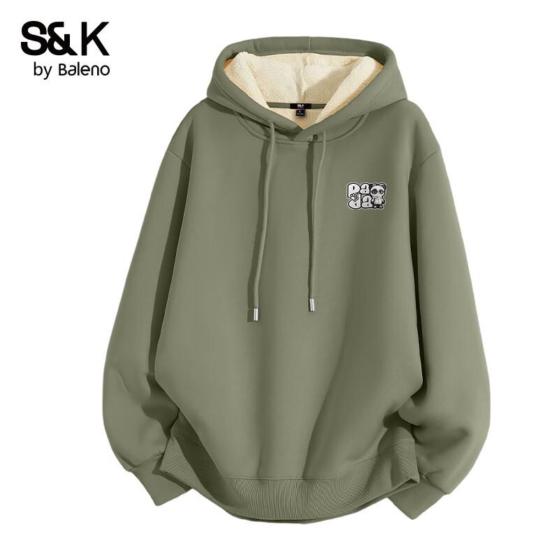 

Baleno S&K Series Lambswool Fleece Hooded Sweatshirt 5XL
