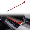 Red Carbon Fiber Center Navigation Trim Sticker For BMW 5 Series G60 i5 2024+