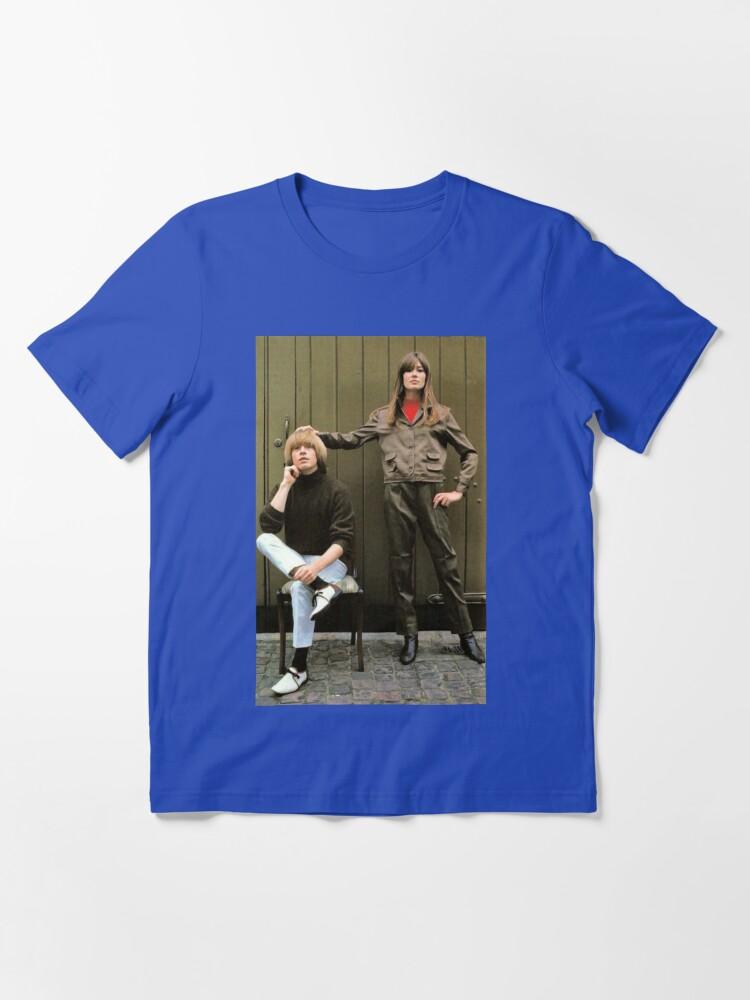 Françoise Hardy Brian Jones and Françoise Hardy Essential T-Shirt