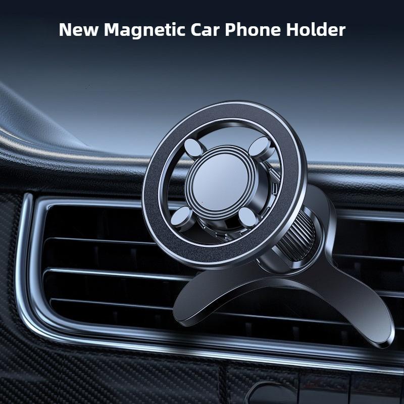 Magnetic Car Phone Holder Stand for Magsafe Car Mount Support GPS Mobile Bracket In Car for IPhone Samsung Xiaomi