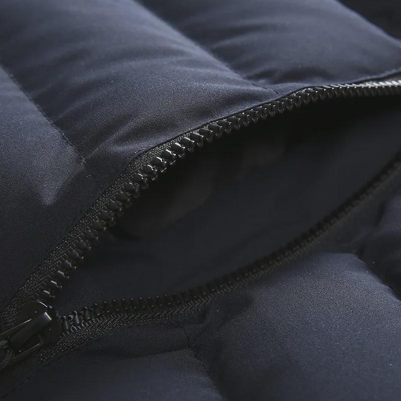 Pánský bavlněný kabát s kapucí - Hřejivá, silná, trendy ležérní bunda na podzim a zimu.