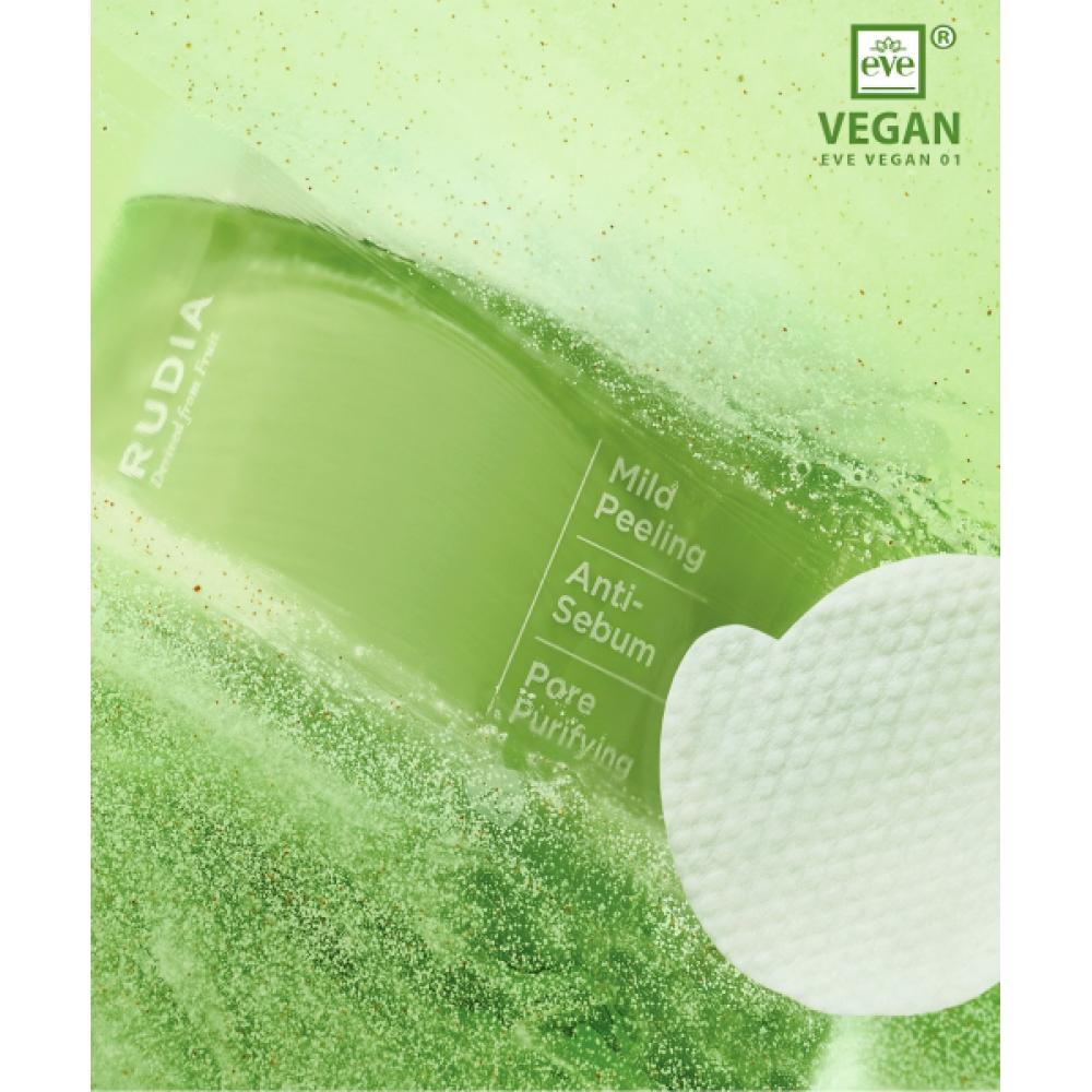 Frudia Pore Care Green Grape Pore Peeling Pad 70 Sheets Free Pouch Serum NONE