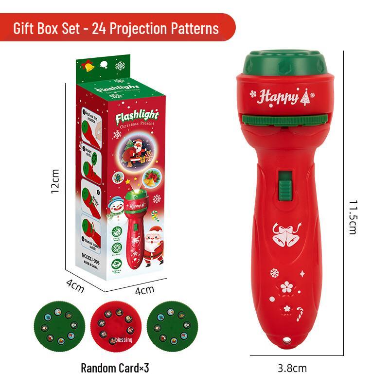 Anvelo Christmas Kids Projection Flashlight