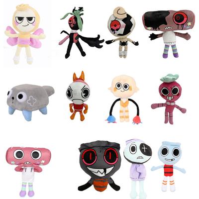 Yeni Dandy's World Peluş Goob Boxten Pebble Finn Flutter Dandys World Peluş Korku Oyunu Yumuşak Doldurulmuş Bebek Oyuncak Çocuklar Doğum Hediyeleri