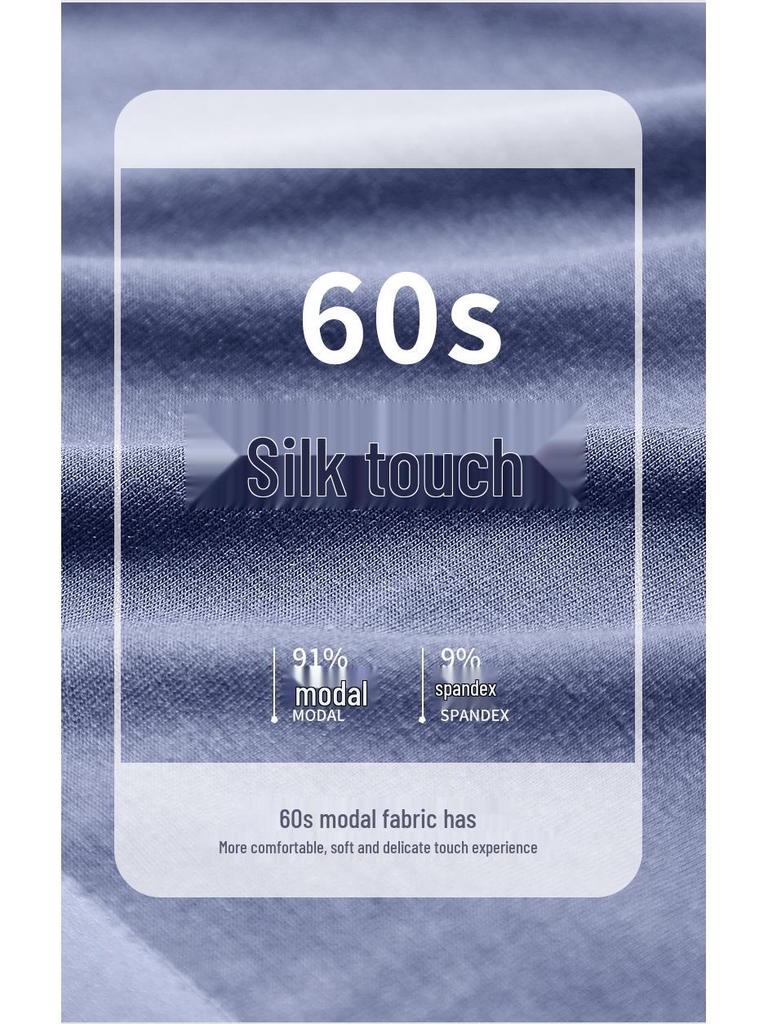 60-Pack Men's Plus Size Mid-Rise Modal Boxer Briefs - Breathable & Antibacterial