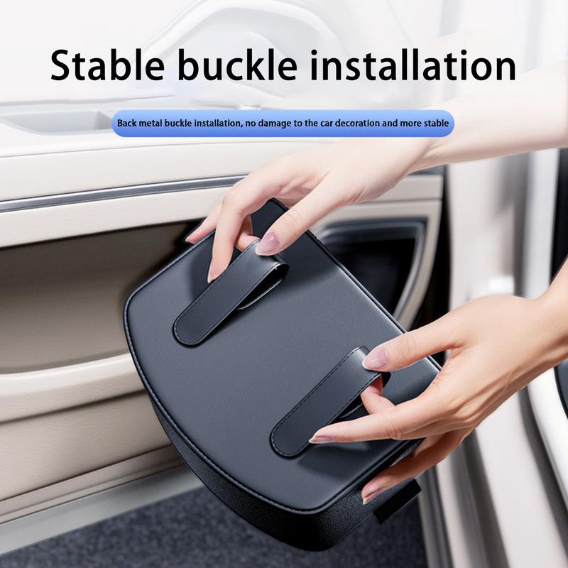 Car Door Storage Foldable Storage Pocket Pouch Multifunctional Storage Bag Car Accessories Door Side Insert Organizer For Keys