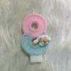 0-9 Lumânări Cifra Tort Zi de Naștere Lumânări Cifra Drăguțe Cinnamoroll Roz Albastre Lumânări Vârful Tortului Accesorii Petrecere Zi de Naștere Bebeluș Jucărie