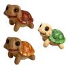 Figurines Tortues en Résine Statues Tortues Réalistes Sculptures Animales Ornement de Jardin Objets de Collection Cadeau, Décorations pour Maison Jardin