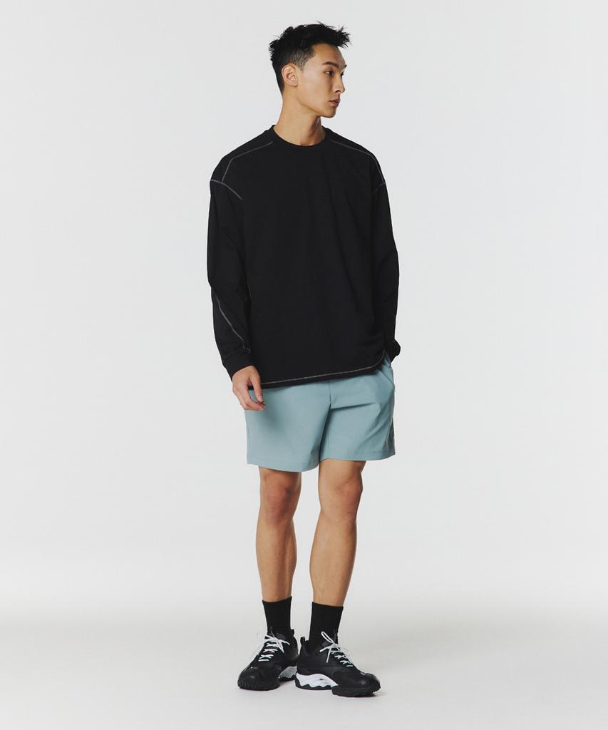 MUSINSA STANDARD SPORTS Quick-Dry Loose Fit Stitch Long Sleeve (4 Colors)