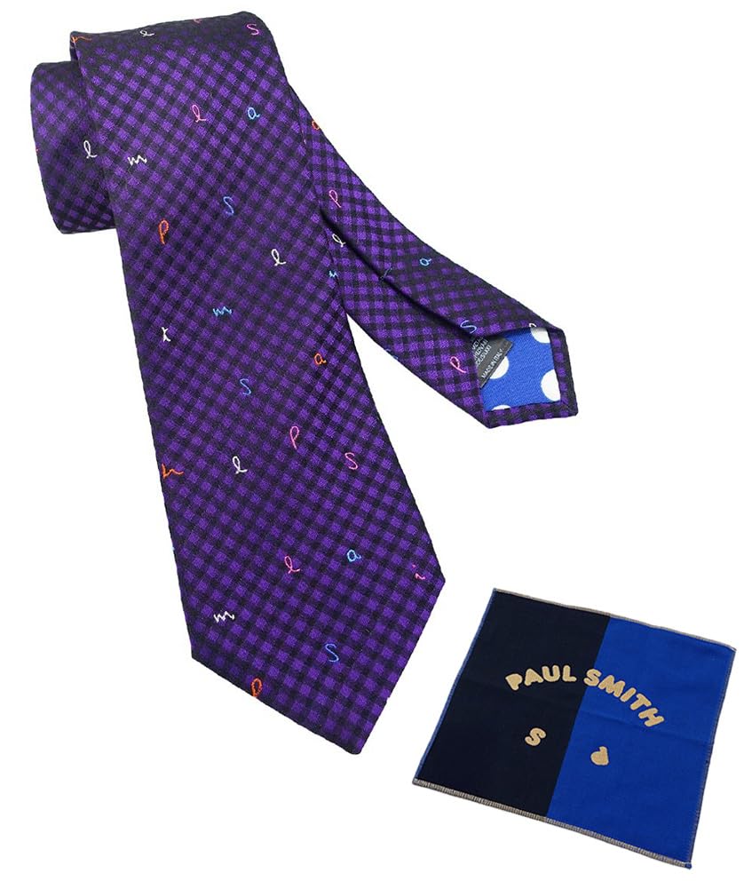 

Набор галстук и носовой платок Paul Smith Носовой платок Тоут Имя День рождения & (Включает сумку) (Бренд Галстук, Подарок, Виноград) [Элемент] виноградный