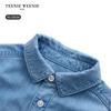 Teenie Weenie Kids Boy's Lyocell Sun-Protective Denim Shirt
