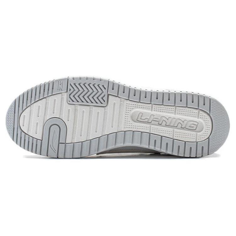 New LiNing Tianji 2.0 Cushioning Low Top Skateboard Shoes Women's White Blue AGCT292-5