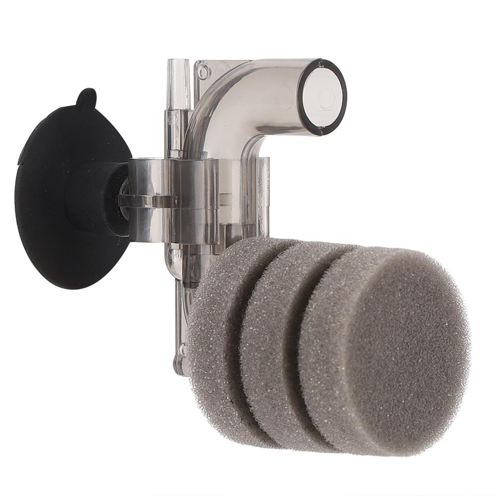 Plastic Sponge Gray Aquarium Mini Increasing Oxygen Pneumatic Filter Fish Tanks Oxygenation Filtration Equipment