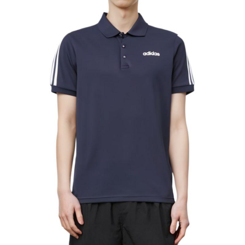 adidas 3 Stripes Outlets Polo Shirt Men's Legend Ink EJ0925