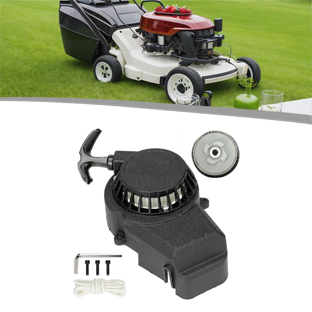 1 Pcs Pull Start Recoil Starter For 47cc 49cc For 50cc Engines Engine Kart Rope Starter Garden Accessories