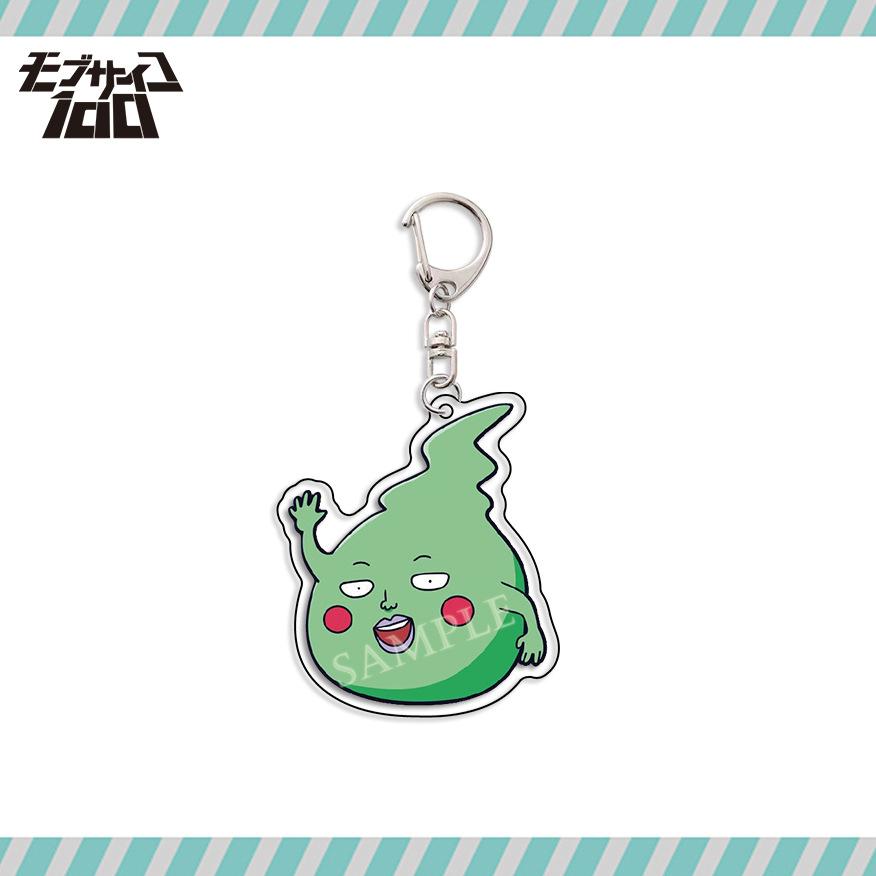 

Cute Anime Mob Psycho 100 Acrylic keychain accessaries Cartoon funny Bag Pendant creative charm Car Keyring Friends Gifts 6CM 6 cm