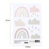 Nursery Decor Peel and Stick Home Wall Decals Bedroom Decoration Cloud Sticker Rainbow Wall Sticker