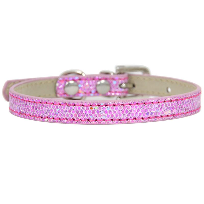 Super Shining Diamond Rhinestone Cat Collar Puppy Baby Dog Cat Collar Leather Strap Kitten Accessories Puppy Pet Collar