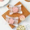 20g Flower Mini Moon Cake Mold Hand-pressed Household 30g Moon Cake Fondant Mold Pastry Baking Accessories 1 Barrel 6 Stamps