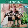 Plush Rabbit Cuddly Doll Keychain 20cm Cute Bunny Plush Toy For Backpack Decoration