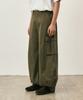 COSTUME O’CLOCK Cotton Washed Balloon Cargo Pants Light Beige Coospt244Lbeige