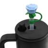 9-10mm Rose Flower Straw Cover for Stanley,Heat-resistant Dust Proof Straw Plug Cap Cup Accessorie,Valentine's Day Gift 1pcs