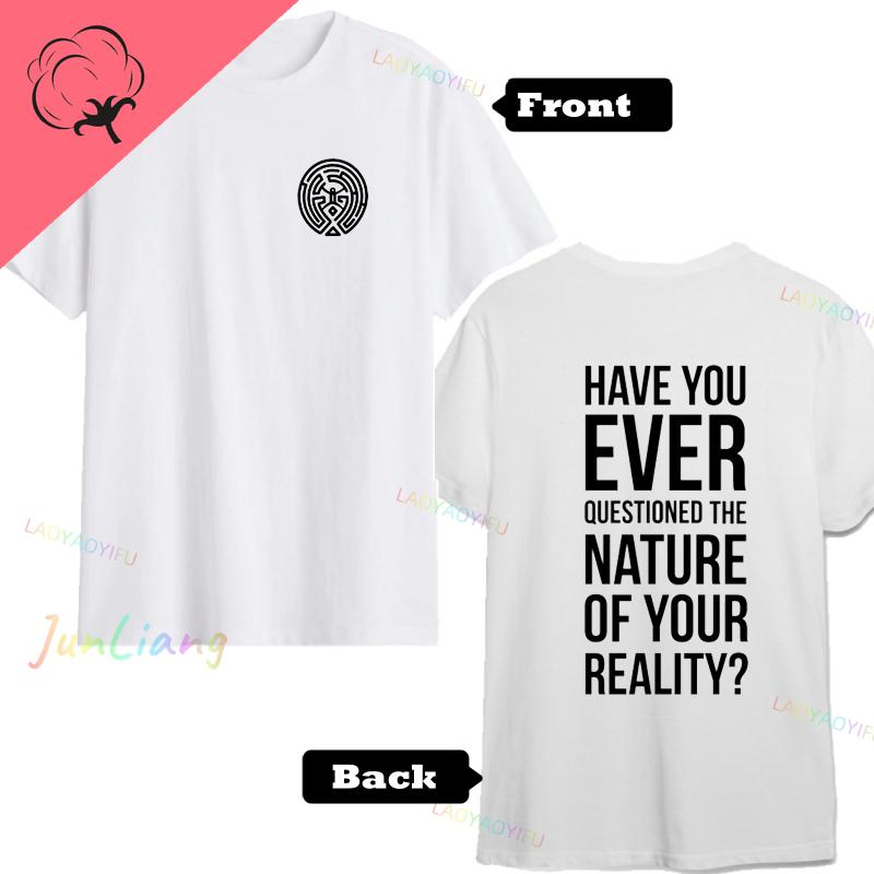 Westworld Movie T Shirt Mens Shirts Graphic Tee 100 Cotton Fashion Vintage Mens Womens Harajuku Y2k Clothes Clothing Tshirts