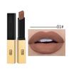 Sichtbar kleiner Goldbarren klebt nicht in der Tasse, Mattrot, 16 Farben, goldene Tube, Nude-Lippenstift, Schönheit