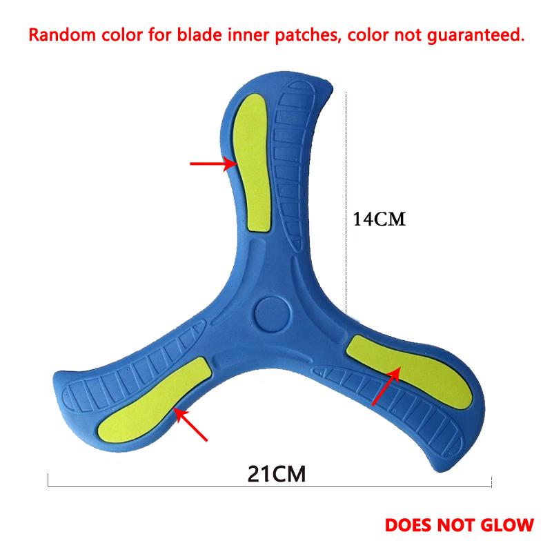 1/3Pcs Kids Soft EVA Boomerang Three Leaf Returning Boomerang Outdoor Flying Throwing Toy Safe Backyard Beach Sport Game Toy 6