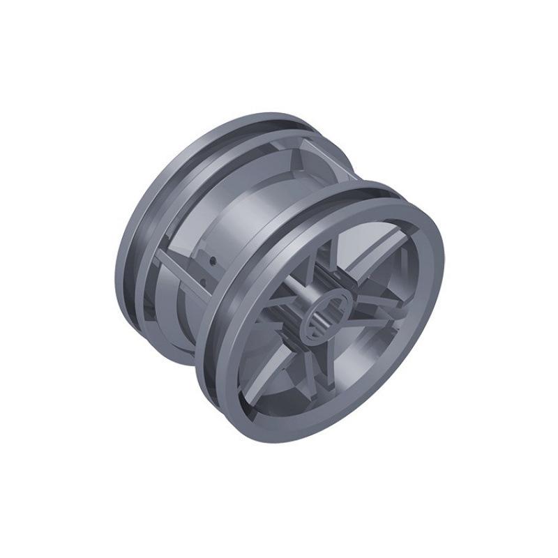 MOC 56145 Sports Car Wheel Hub, 50g Loose Spare Parts, 30x20mm Building Block Components