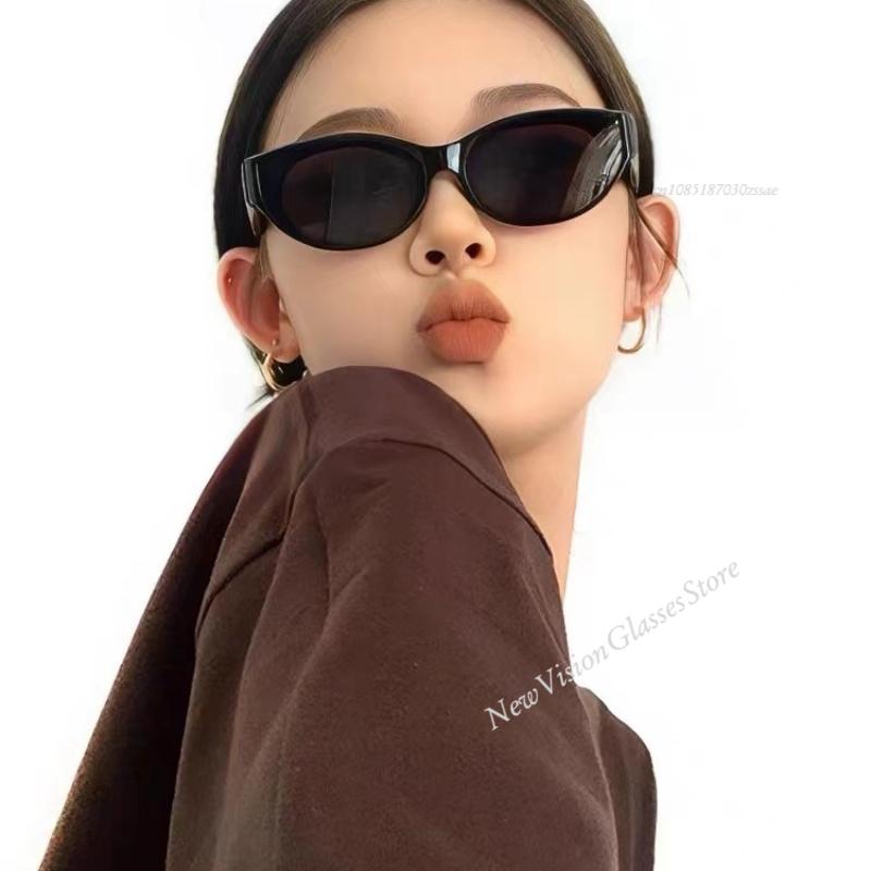 New Trendy European American Cat Eye Sunglasses Fashionable Hip-hop Sunglassess Outdoor Skiing Casual Sunglasses Gafas De Sol