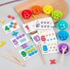 Children's math teaching aids, baby number cognition, arithmetic matching, educational early education toys, Montessori teaching