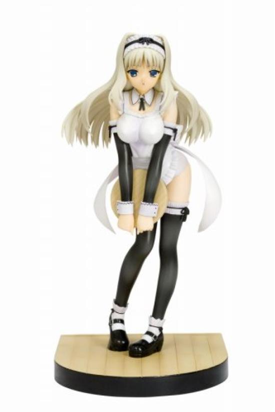 Kotobukiya ToHeart2 AnotherDays Sasara Kusugawa School Swimsuit Maid White Color Version Scale PVC Painted Finished Product Ver. 1/7