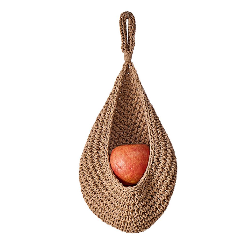 Modern Home Hanging Fruit Net Bag With Strong Load Capacity Designs for Small Apartments and Kitchen Organization