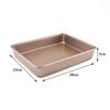 Rectangle Carbon Steel Cake Baking Tray Non-Stick Chocolate Bread Mold DIY Pastry Deep Pans Dish Kitchen Oven Bakeware Tools