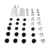 60Pcs Body Cab Mount Bushing Kit KF04060BK Replacement for Ford Super Duty 2WD 4WD 2008‑2016