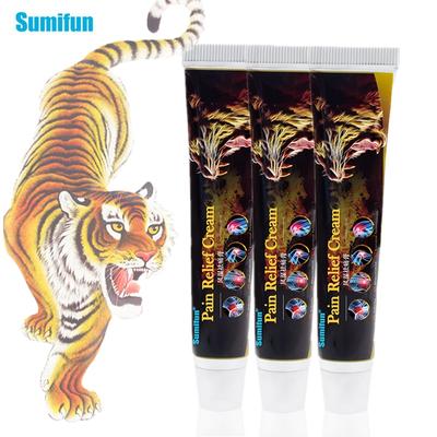 Sumifun Black Tiger Balm Salbe Rheumatoide Arthritis Behandlung Lendenwirbelsäule Schmerzlinderung Creme Chinesisches medizinisches Pflaster