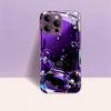 Modern Purple Liquid Art for Coque Iphone for Iphone 17 Case Fashion Case Fundas Glass for iPhone 17 16 15 14 13 12 Pm Pro Plus