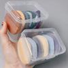 Transparent Square Makeup Storage Box, Swab Ball Holder Storage Box, Jewelry Beads Storage Box