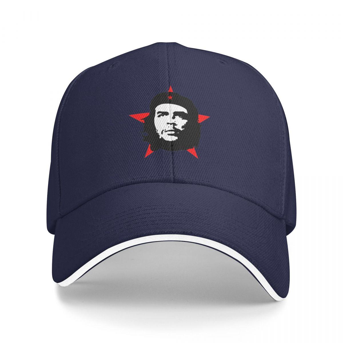 

Unisex Baseball Hats Retro Che Guevara Outdoor Streetwear Summer Sports Baseball Caps Hip Hop Cap Casquette Hats One Size