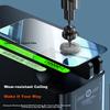 2 Pieces Tempered Glass Screen Protector for IPhone 16 Pro, Full Coverage HD Ultra-Thin Glass Shatterproof Dustproof Front Screen Protector