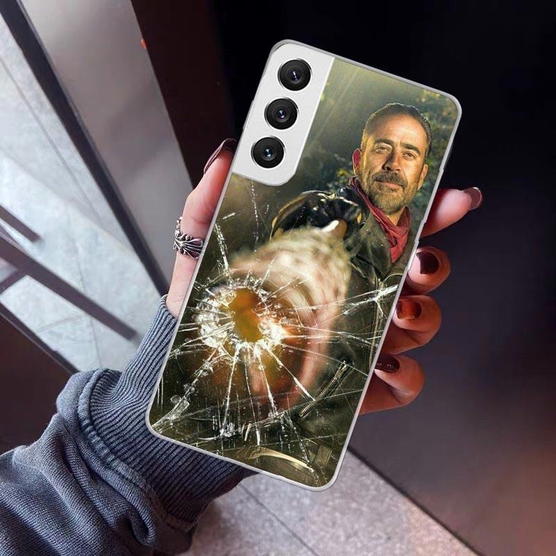 

Negan The Walking Dead Phone Case For Samsung Galaxy S26 S25 Edge S24 S23 Ultra S22 Plus S21 S20 FE Soft TPU Back Cover Funda Ga Samsung S25 Plus