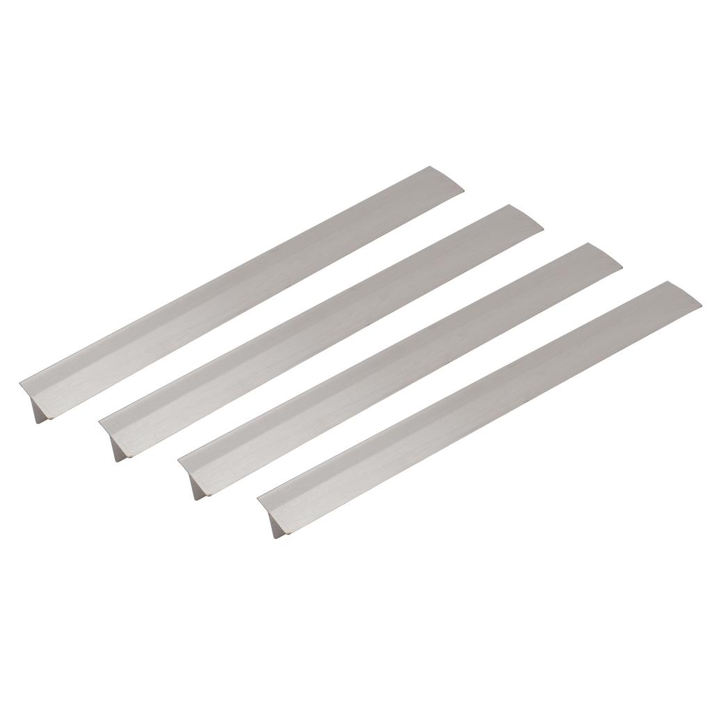 4Pcs Stove Gap Cover Stainless Steel Heat Resistant Easy Clean Versatile Oven Gap Filler Guard
