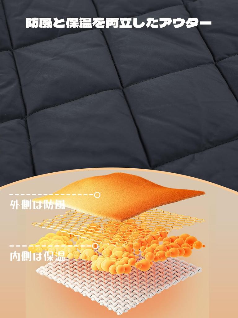 TACVASEN Windproof Plus Size 3XL Men's Jacket, Workwear, Jumper, Winter, Motorcycle, Sports, Warm, Casual, Size, Blouson, Padded, Gray,